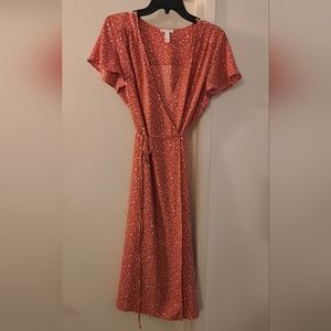 Leith wrap dress